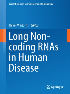 cover image of Long Non-coding RNAs in Human Disease